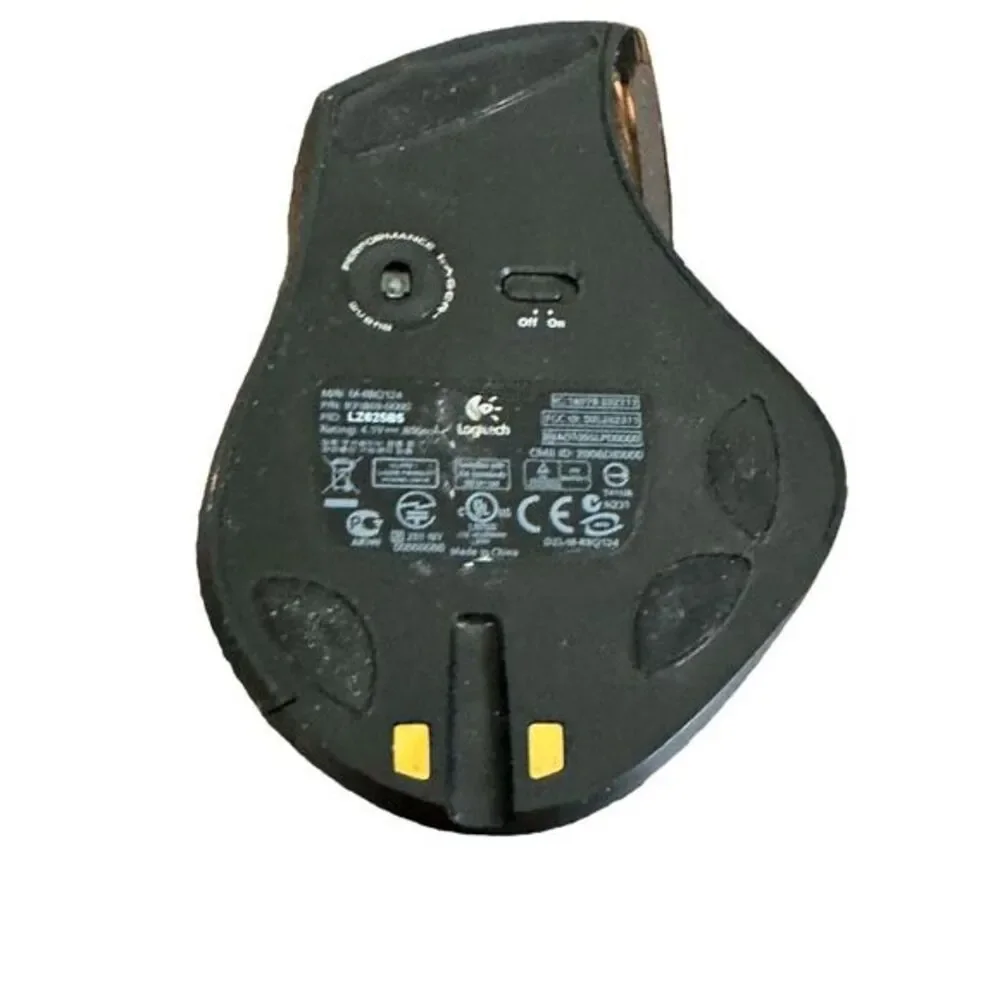 Logitech MX‎ Revolution Mouse M-RBQ124 NO CHARGER, NO DONGLE AS IS